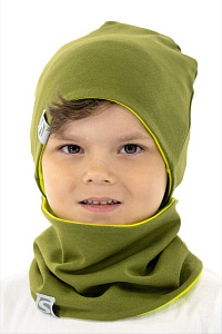 Комплект Шапка-Снуд двусторонняя Smaillook